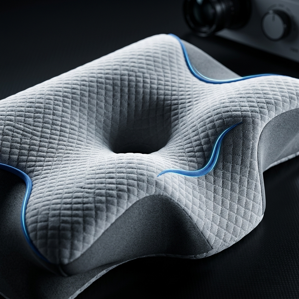 Almohada Cervical SomniaLab™ | Alivia el Dolor de Cuello en 7 Noches